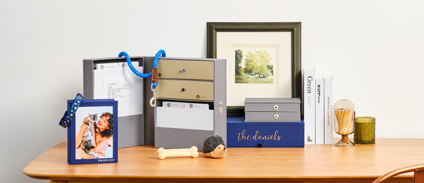 Savor All-in-One Desk Organizer - The Vault (Slate)