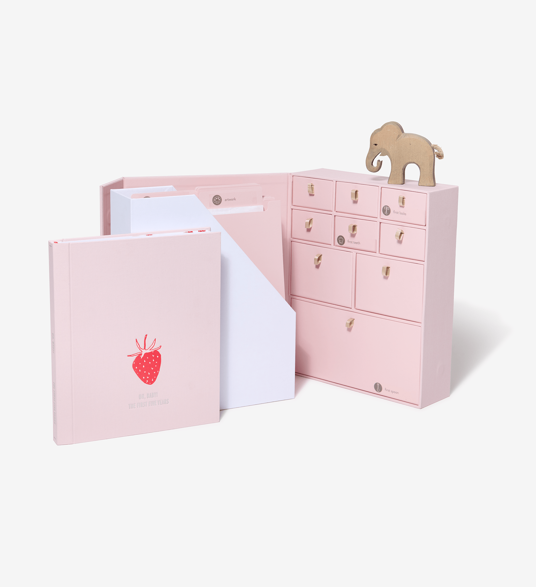 リクエスト作品♡BABY BOX♡フタ付き The Savor Baby book and Vault Bundle