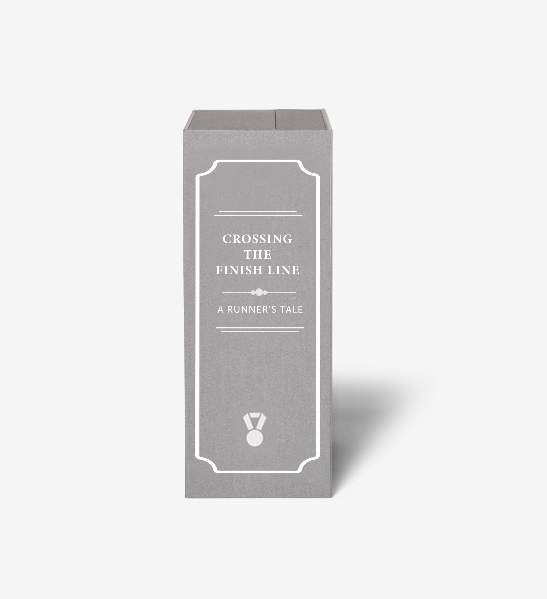 slate story book spine personalized for runners