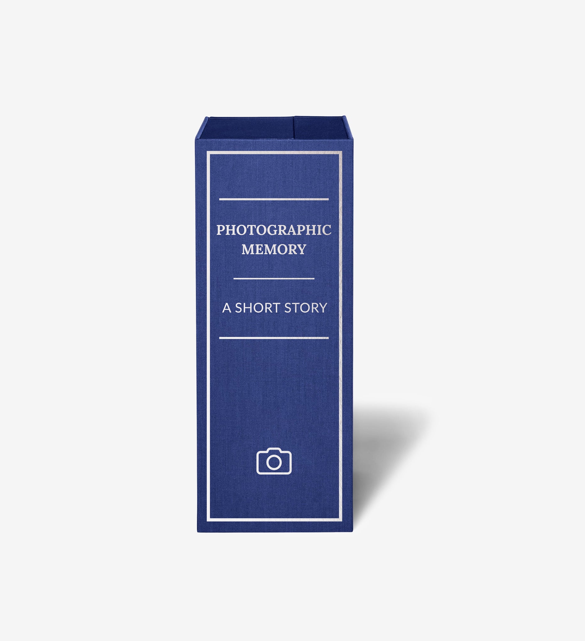something blue story book spine personalized for moments of joy