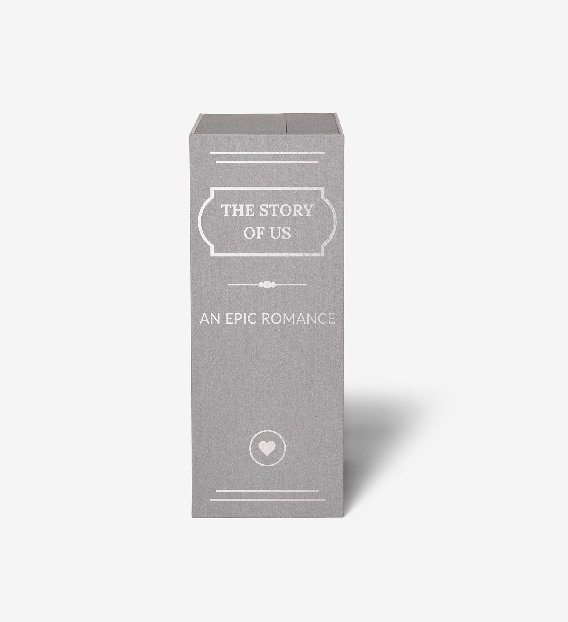 spine of personalized slate story box