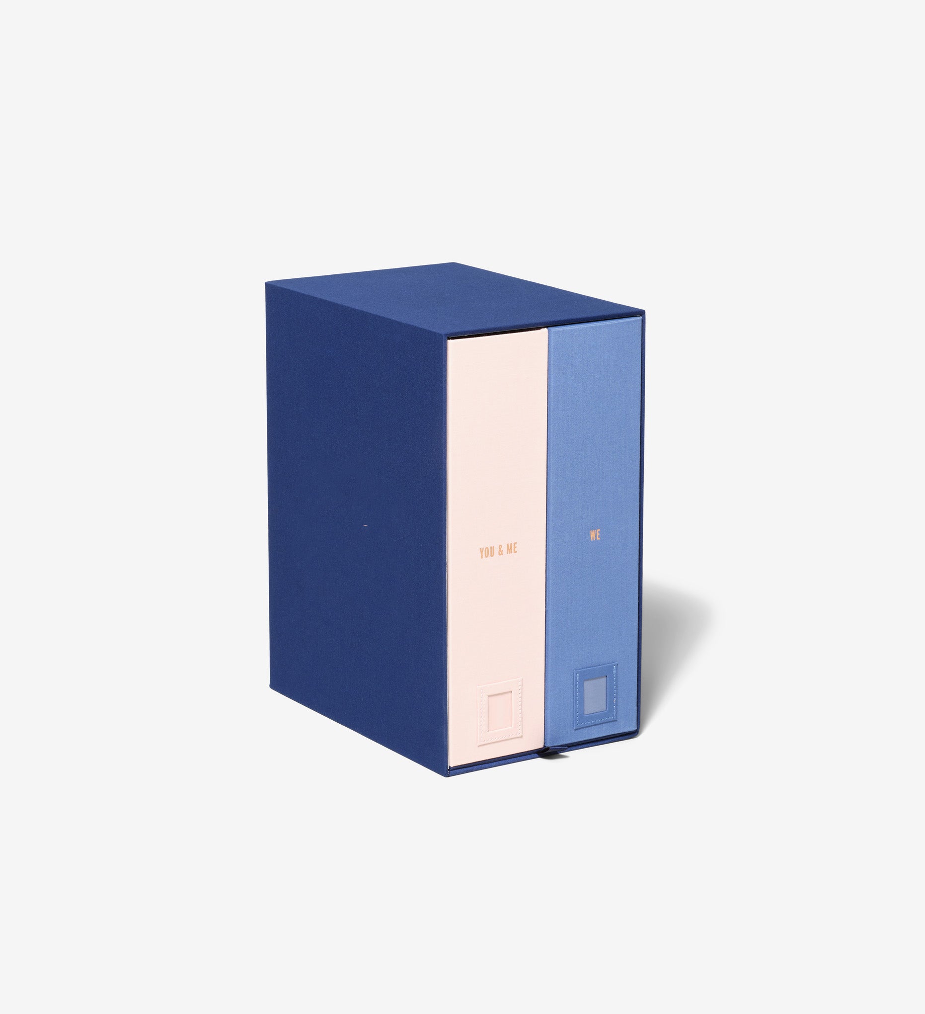 closed single something blue wedding deluxe keepsake box