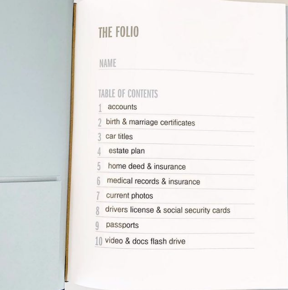 Must-Have Documents to Keep in Your Folio