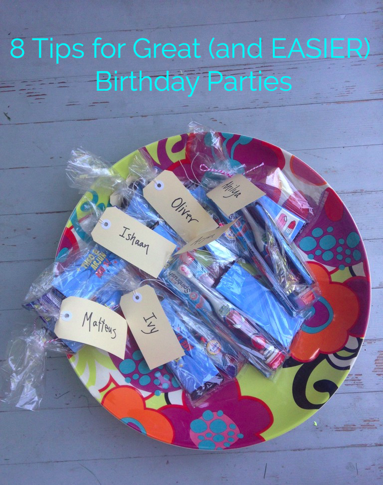 8 Tips for Surviving a Birthday Party