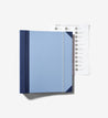 Savor something blue folio document organizer