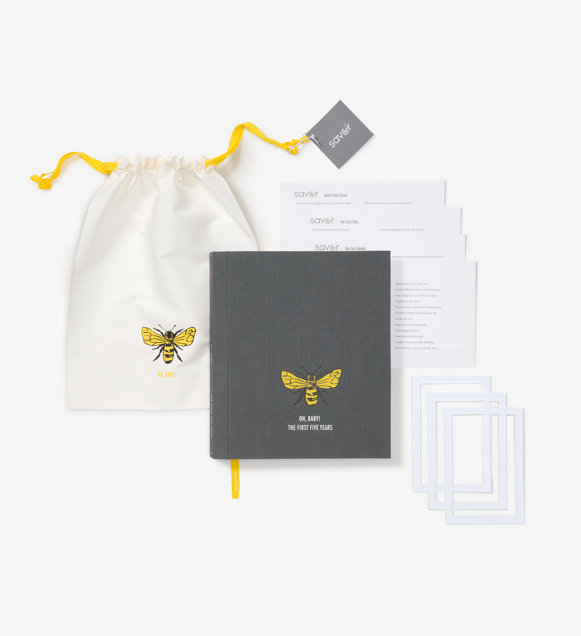 The Savor Baby Book & Baby Story Box Bundle