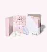 Open blossom babby deluxe keepsake box with baby props.
