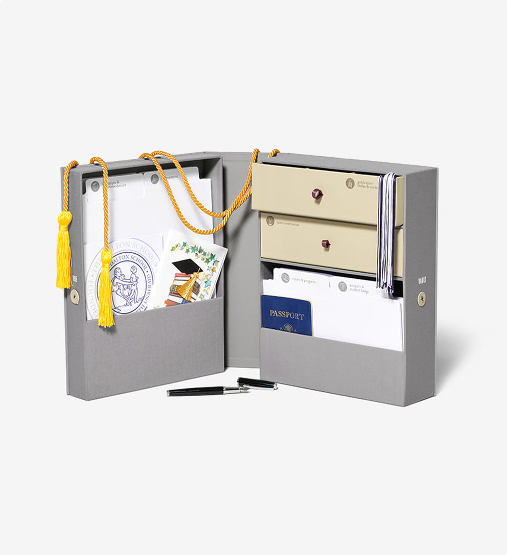 Savor Life Essentials & Graduate Vault Keepsake Box