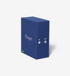 closed something blue vault keepsake box with harper personalization